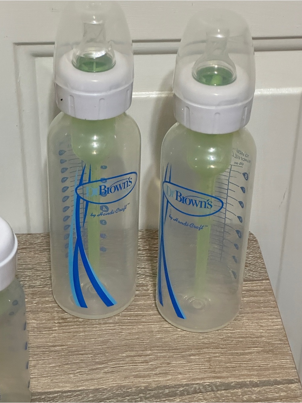 Dr. Brown 8 fl oz Narrow Anti-Colic Baby Bottle -set Of 6 And 4-4oz Anti Colic - Picture 2 of 4